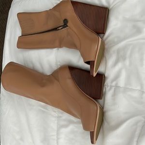 Brand new amazing Leon Max wedge mid calf boot. Beautiful I need a 9 will trade!